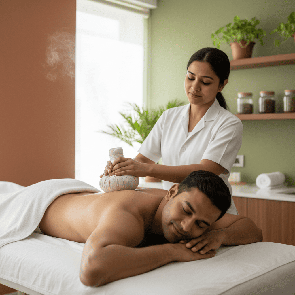 Calm therapy room at the clinic